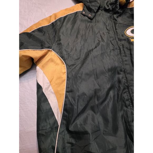 Green Bay Packers Men's Heavyweight NFL Size 2XL Puffer Jacket - Picture 3 of 8